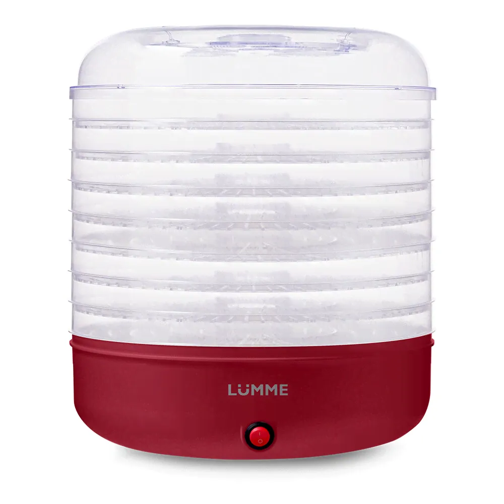 Сушилка для овощей Lumme LFD-108PP бордовый гранат